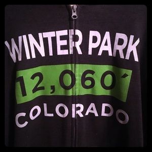 Winter park Colorado Zip up